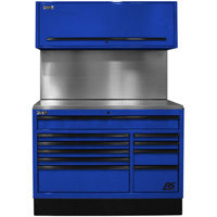54 Inch Cts Set With Solid Back Splash, Blue HOMBLCTS54001 | ToolDiscounter