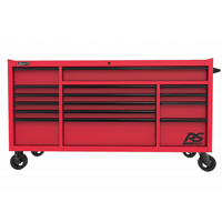 72 Inch Rs Pro 16 Drawer Roller Cabinet, Red HOMRD04072160 | ToolDiscounter