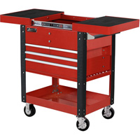 35 Inch 4 Drawer Slide Top Cart, Red HOMRD06043500 | ToolDiscounter