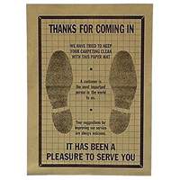 John Dow PFM-500 Disposable Car Floor Mats