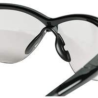 JACKSON SAFETY 50004 Safety Glasses with Black Frame & Indoor/Outdoor Lens