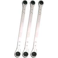 Kastar Hand Tools 5344 3-Pc Universal Ratcheting Serpentine Belt Wrench Set