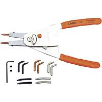 Kastar Hand Tools 75 Retaining Ring Pliers, Internal / External, Replaceable Tips