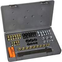 Kastar Hand Tools 2583 7-PC Wheel Stud Thread Restorer Kit