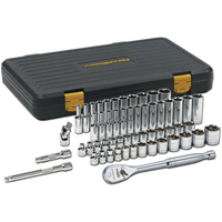 GearWrench 80550P 56-pc 3/8" Drive Master Socket Set, SAE/Metric