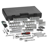 141 Pc SAE/Met 6 And 12 Point Mechanics Tool Set Multi Dr KDT80931 | ToolDiscounter