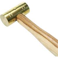 GearWrench KDT-81-111G Brass Hammer with Hickory Handle