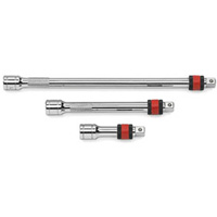 GearWrench 81202 Extension Set, Locking, 3/8 Drive, 3 Piece