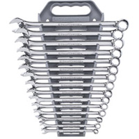 GearWrench 81902 15 Pc 12 Pt Metric Combinationi Long Pattern Wrench