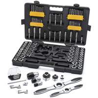 GearWrench 82812 SAE/Metric Ratcheting Tap & Die Set