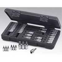 GearWrench 890040 39 Pc Hex/Torx/Phillips/ Slotted Vortex Bit Socket Set
