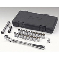 GearWrench 893823 23-Piece SAE/Metric Pass Thru Ratchet Set
