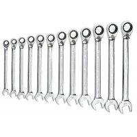 12-Piece, 12-Point Metric Reversible Ratcheting Wrench Set KDT9620N | ToolDiscounter