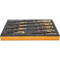 GearWrench KDT-GWMSSCRPH Phillips&reg; Dual Material Screwdriver Set in Foam Storage Tray