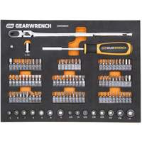 GearWrench MEGAMOD194 MEGAMOD Mechanics Tool Set in Modular Foam Trays with Storage Unit