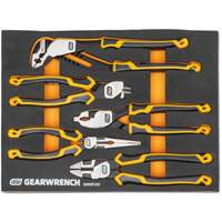 GearWrench MEGAMOD194 MEGAMOD Mechanics Tool Set in Modular Foam Trays with Storage Unit