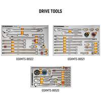 GearWrench MEGAMOD873 MEGAMOD Mechanics Tool Set in Premium Modular Foam Trays with Tool Storage