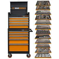 GearWrench MEGAMODPRO MEGAMOD Master Mechanics Tool Set in Premium Modular Foam Trays with Tool Storage