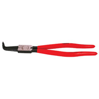 Knipex 4421J41 12 Inch Circlip Pliers, Angled Tip For Internal Bore Circlip