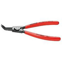 Knipex 4631A42 12 1/4 Inch Circlip Pliers, Angled Tip For External Shaft Ci