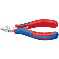 Knipex 7742130 5 Inch Pointed Head Electronics Diagonal Cutter No Bevel