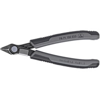 Knipex 7871125ESD 5 Inch Electronic Super Knips W/Lead Catcher