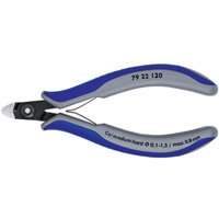 Knipex 7922120 4 3/4 Inch Mini Head Precision Electronics Diagonal Cutters