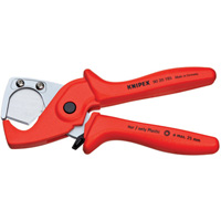 7 1/4 Inch Pipe Cutter - For Plastic Pipes & Hoses KNI9020185 | ToolDiscounter