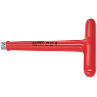8 Inch 1000 Volt Insulated T-Handle With Driving Square KNI9840 | ToolDiscounter