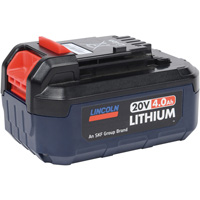 Lincoln Industrial 1872 20 V High Amp Lithium Ion Battery