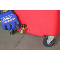 Lincoln Industrial 3518 Oil Drain, Plastic, 18 Gal. Capacity