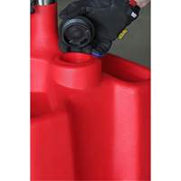 Lincoln Industrial 3518 Oil Drain, Plastic, 18 Gal. Capacity