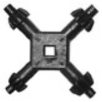 Lisle 12060 Master Chuck Key, Large