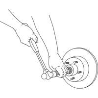 Lisle 12800 Pneumatic Bearing Race & Seal Driver Set, 11 Drivers
