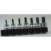 Lisle 13600 Hex Bit Set, 7 Piece