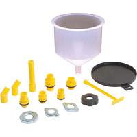 Lisle 24680 Spill-Free Funnel, 14 Pieces