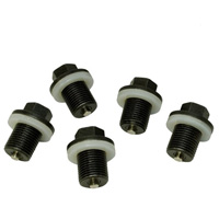 Lisle 58650 5-Pc Replacement Magnetic Plug Set