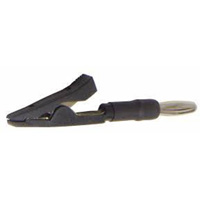 Multimeter Male 4mm Banana Alligator Clip Black LIS64790 | ToolDiscounter
