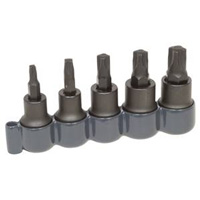 Lisle 82400 Mortorq Super Socket Set, 5 Pc