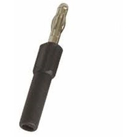 Lisle 82770 Multimeter Male-To-Female Connector 4mm Banana Black