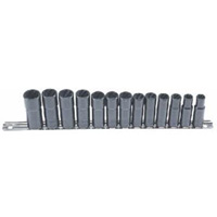 Lock Technologies LT4700 3/8 Inch Drive Deep Well 13 Piece Twist Socket Damaged Faste