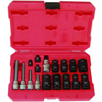 17 Piece Foreign and Domestic Brake Caliper Socket Kit LTILT4996 | ToolDiscounter