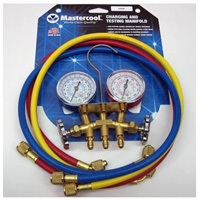 Mastercool 33636 Manifold Gauge Set W/36 In Hoses, 2 1/2 In