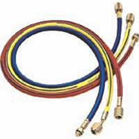 Mastercool 45396 96 In Charging Hoses W/Auto Shut-Off Valve, 1/4 In