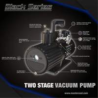 Mastercool 90068-2V-110-BL Black Series 9 CFM Vacuum Pump (2-Stage)