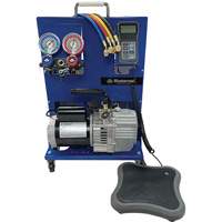 Mastercool 91588 75 CFM/110V Portable Elec A/C Charging Station W/Hoses