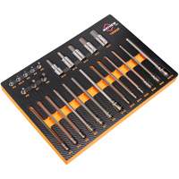 Mayhew Tools 16065F 26 Pc. Metric Hex Master Socket Bit Set