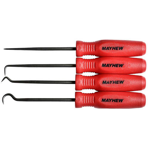 Mayhew Tools 31098 4 Pc. Micro Hook And Pick Set