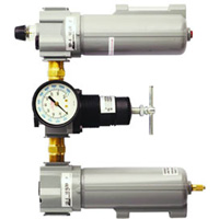 Milton 1102 Filter, Regulators, & Lubricators Trio