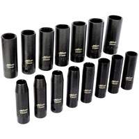 Milton 1300-SS-05 1/2" Drive Deep Impact Socket Set